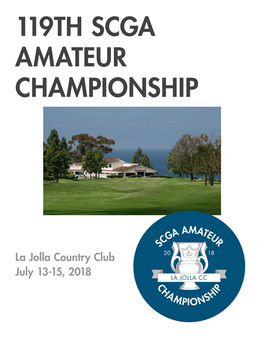 119Th SCGA Amateur Championship!