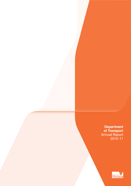 Department of Transport Annual Report 2010-11
