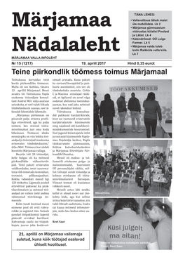 Märjamaa Nädalaleht 19