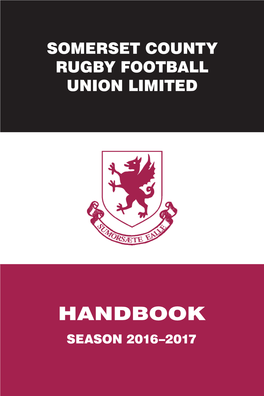 Handbook Season 2016–2017 Financial Support