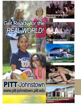 Pitt Johnstown Informational Brochure July09 Ver2