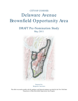 Delaware Ave BOA DRAFT Pre-Nomination Study