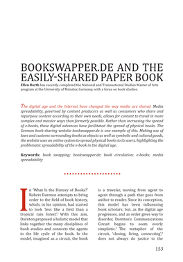 Bookswapper.De and the Easily-Shared Paper Book