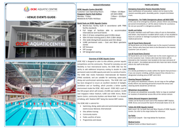 OCBC AQC Venue Guideline