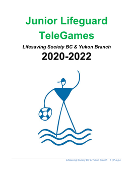 Junior Lifeguard Telegames Lifesaving Society BC & Yukon Branch 2020-2022