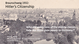 Hitler's Citizenship