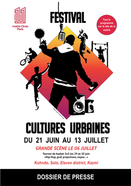 CULTURES Urbaines FESTIVAL Tout Le