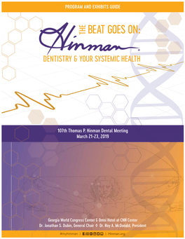 2019 Program and Exhibits Guide