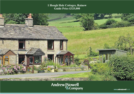 1 Hough Hole Cottages, Rainow Guide Price £325,000 1 Hough Hole Cottages, Rainow