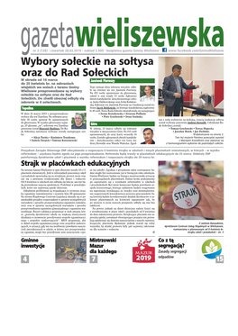 Wybory Sołeckie Na Sołtysa Oraz Do Rad Sołeckich W Okresie Od 16 Marca Janówek Pierwszy Do 25 Kwietnia Br