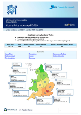 House Price Index April 2019