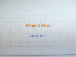 Project Plan