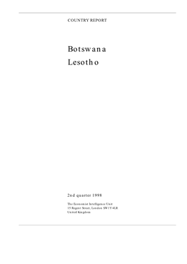 Botswana Lesotho