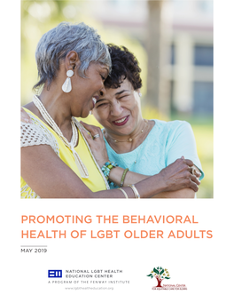 Promoting the Behavioral Health of Lgbt Older Adults