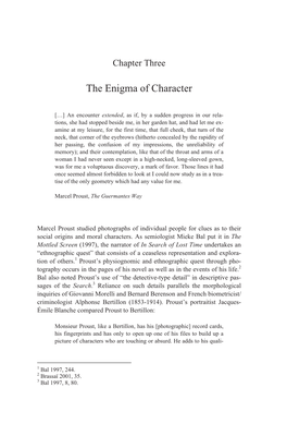 The Enigma of Character