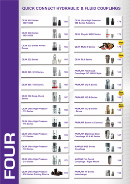 Quick Connect Hydraulic & Fluid Couplings