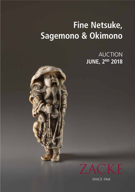 Fine Netsuke, Sagemono & Okimono