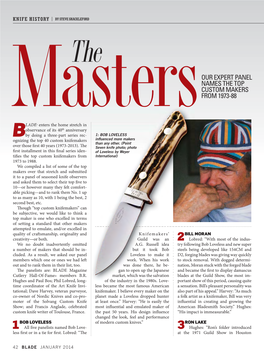 Masters from 1973-88