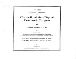 Council of the City of Portland, Oregon