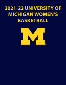 2020-21 University of Michigan Women's Basketball
