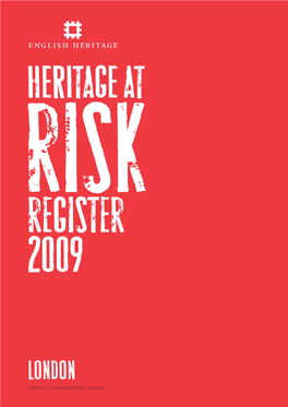 Heritage at Risk Register: London Region