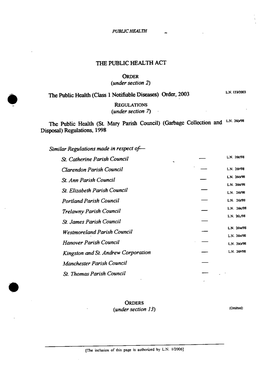 Public Health Act Regulations 0.Pdf