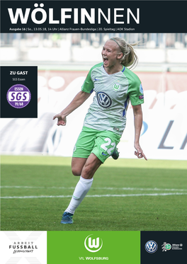 WÖLFINNEN Ausgabe 16 | So., 13.05.18, 14 Uhr | Allianz Frauen-Bundesliga | 20