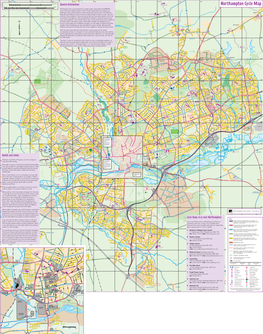 Northampton Cycle Map N E L a M 800 Yds 400 0 1/4 1/2 3/4 1 Mile T O R Y E R Northamptonm Has a Good Network of Cycling Routes