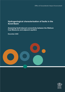 Hydrogeological Characterisation of Faults in the Surat Basin