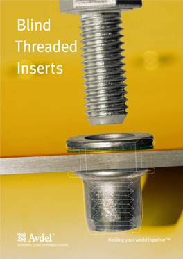 Blind Threaded Inserts