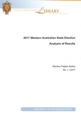 Analysis of 2017 State Election Results