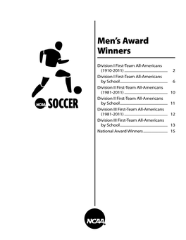 Men's Award Winners