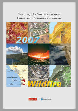 The 2007 US Wildfire Season