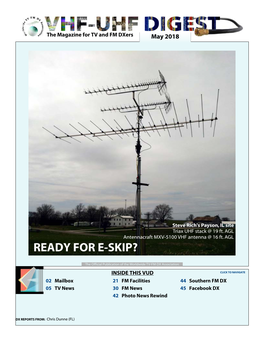 VHF-UHF Digest (May 2018)