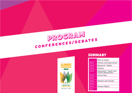 Programme Conférences