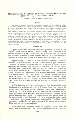 Proceedings of the Indiana Academy of Science