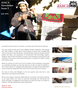 AIACA Newsletter Issue 3