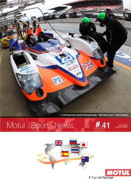 Motul . Sport . News 41