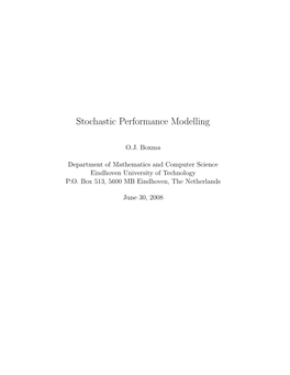 Queueing Theory and Performance Analysis