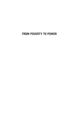From Poverty to Power Praise for This Book
