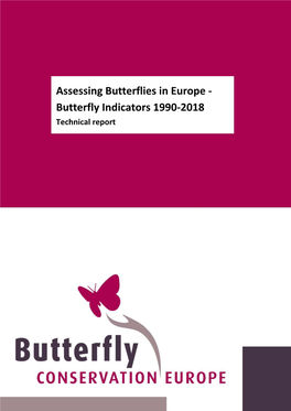 Assessing Butterflies in Europe