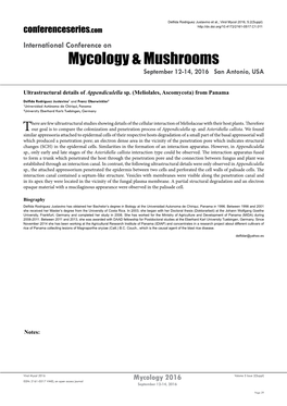 Mycology & Mushrooms