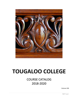 Course Catalog 2018-2020