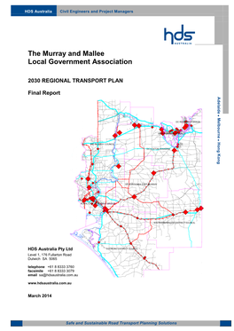 Murray and Mallee 2030 Regional Transport Plan