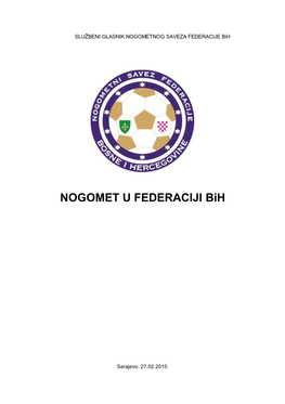 NOGOMET U FEDERACIJI Bih