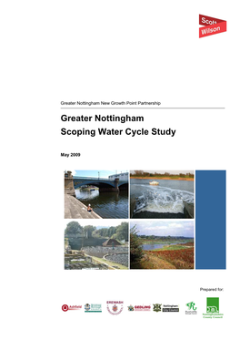 Greater Nottingham Scoping Water Cycle Study