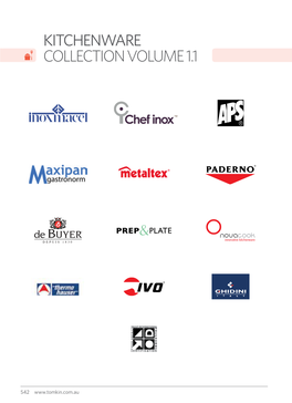 Kitchenware Collection Volume 1.1