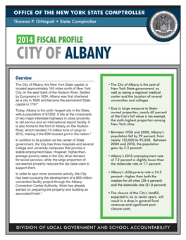 2014 Fiscal Profile City of Albany