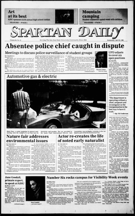 Absentee Police Chief Caught in Dispute