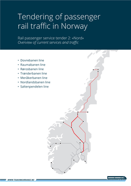 Tendering of Passenger Rail Traffic in Norway